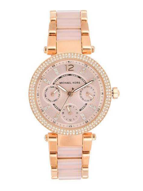 michael kors ladies rose gold mini parker watch mk6110|Mini Parker Rose Gold.